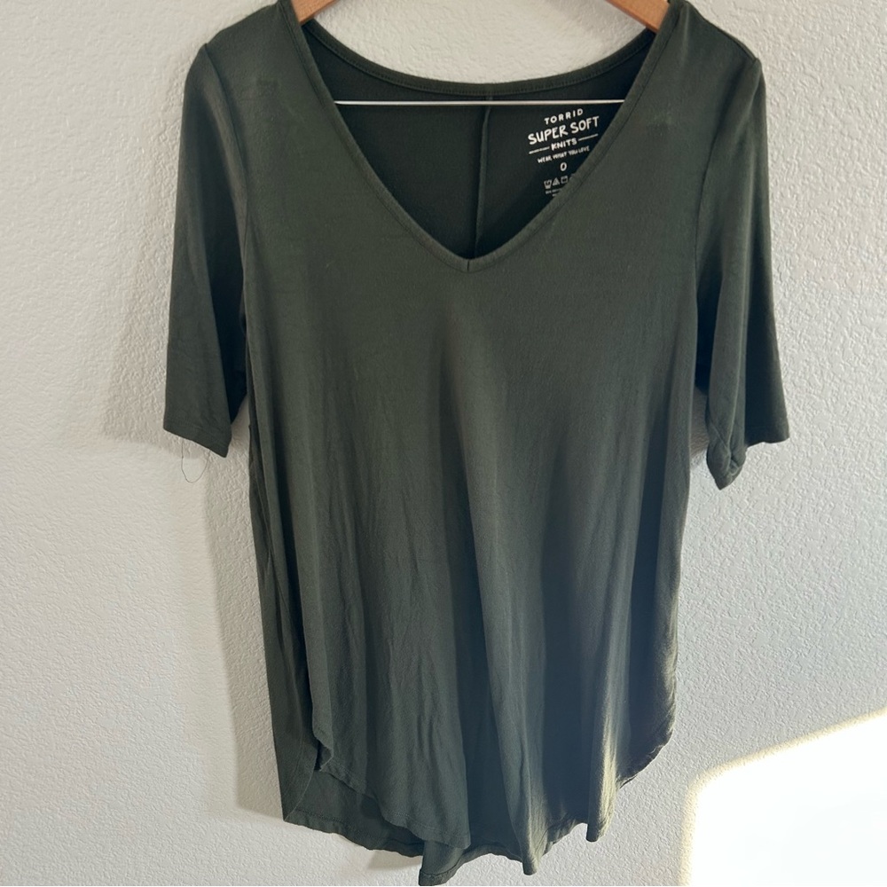 Torrid Super Soft Quarter Sleeve Tunic